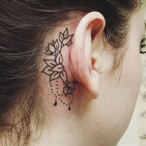 tattoos behind ears